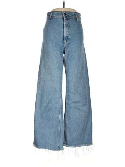 Pre-owned Zara Jeans In Blue