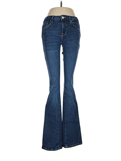 Pre-owned Zara Jeans In Blue