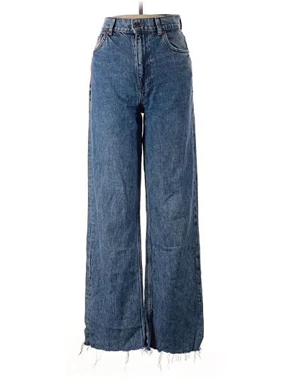 Pre-owned Zara Jeans In Blue