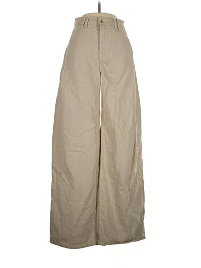 Pre-owned Zara Jeans In Brown