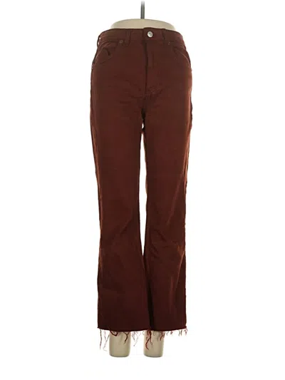 Pre-owned Zara Jeans In Brown