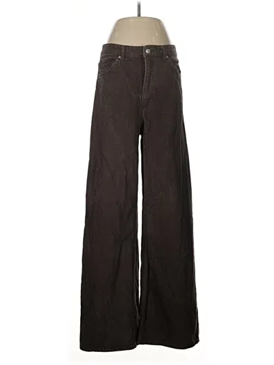 Pre-owned Zara Jeans In Brown