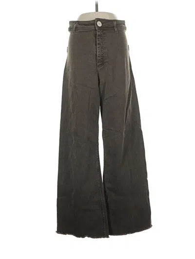 Pre-owned Zara Jeans In Brown