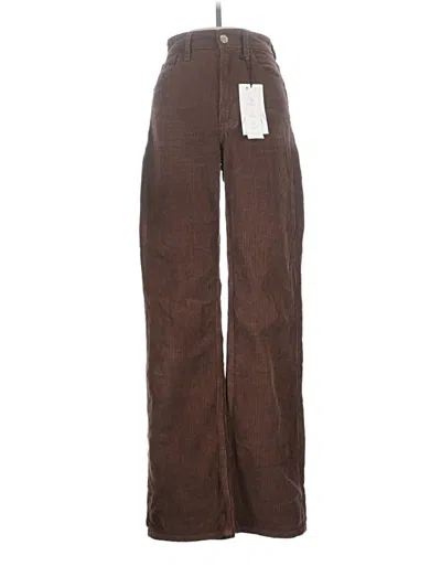 Pre-owned Zara Jeans In Brown