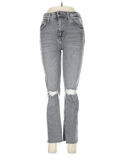 Pre-owned Zara Jeans In Gray
