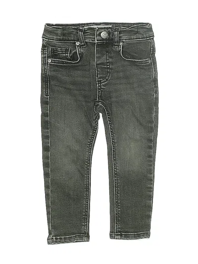 Pre-owned Zara Kids' Jeans In Gray