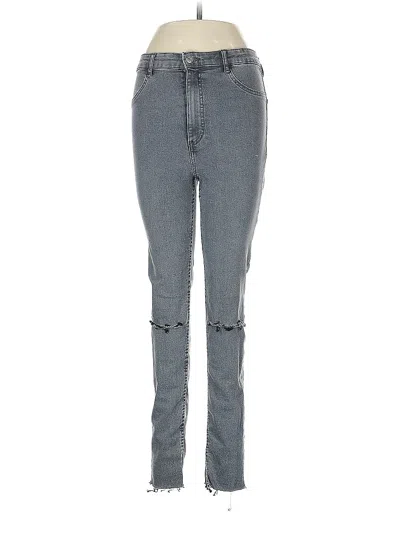 Pre-owned Zara Jeans In Gray