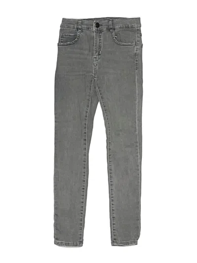 Pre-owned Zara Kids' Jeans In Gray