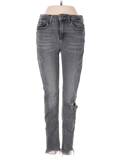 Pre-owned Zara Jeans In Gray