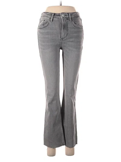 Pre-owned Zara Jeans In Gray