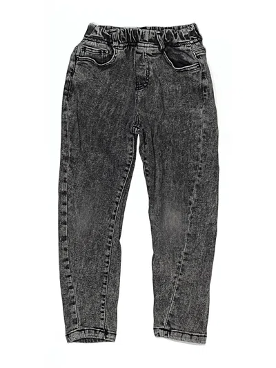 Pre-owned Zara Kids' Jeans In Gray