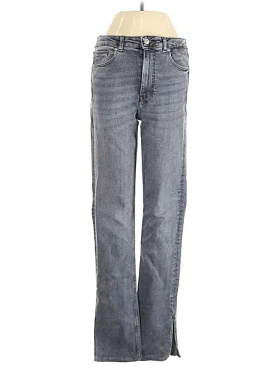 Pre-owned Zara Jeans In Gray