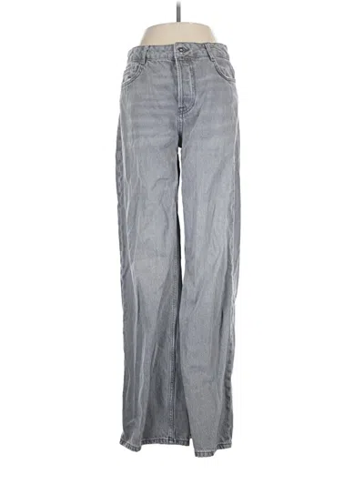 Pre-owned Zara Jeans In Gray