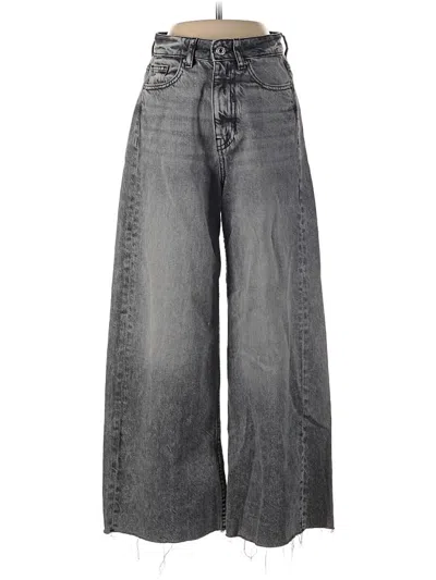 Pre-owned Zara Jeans In Gray