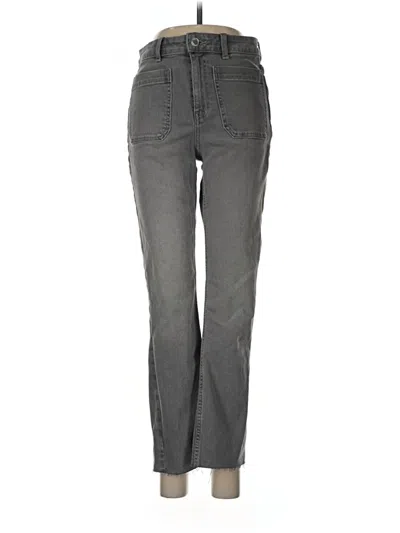 Pre-owned Zara Jeans In Gray