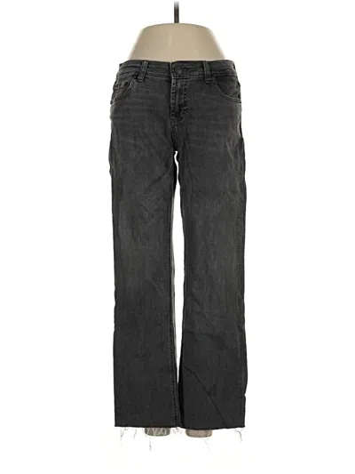 Pre-owned Zara Jeans In Gray