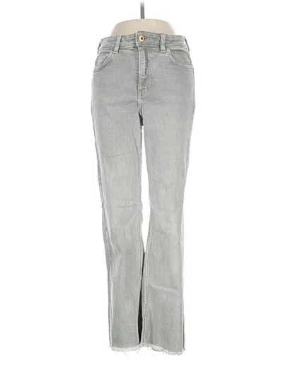 Pre-owned Zara Jeans In Gray