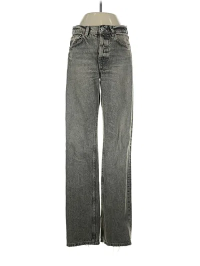 Pre-owned Zara Jeans In Gray