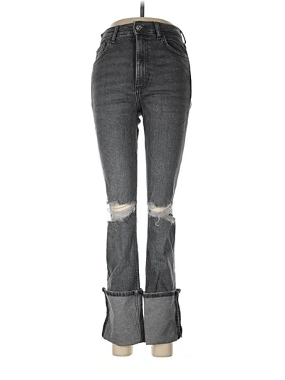Pre-owned Zara Jeans In Gray