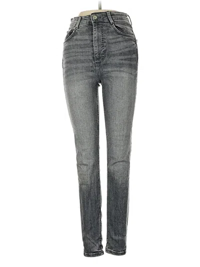 Pre-owned Zara Jeans In Gray