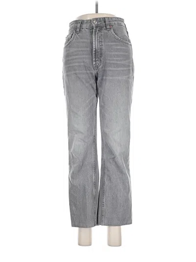 Pre-owned Zara Jeans In Gray
