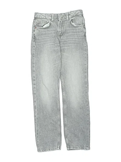 Pre-owned Zara Kids' Jeans In Gray