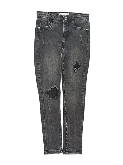 Pre-owned Zara Kids' Jeans In Gray
