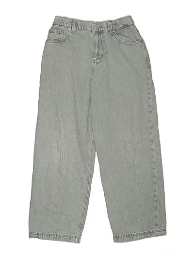 Pre-owned Zara Kids' Jeans In Gray