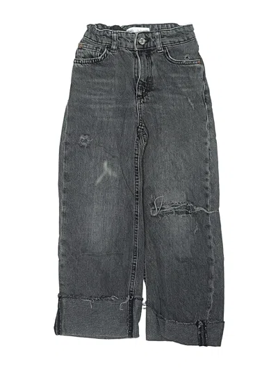 Pre-owned Zara Kids' Jeans In Gray