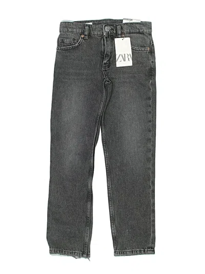 Pre-owned Zara Kids' Jeans In Gray