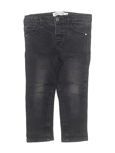 Pre-owned Zara Kids' Jeans In Gray