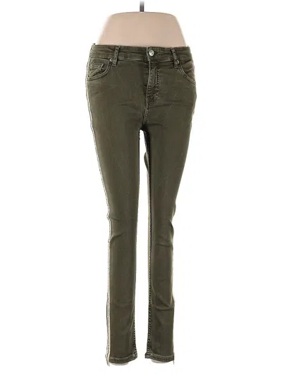 Pre-owned Zara Jeans In Green