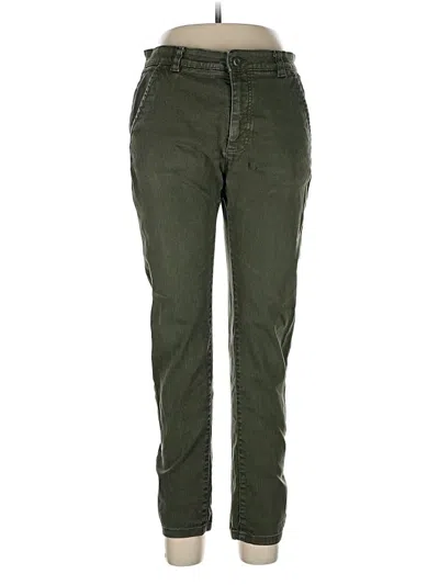 Pre-owned Zara Jeans In Green
