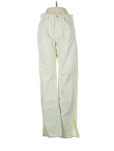 Pre-owned Zara Jeans In Green