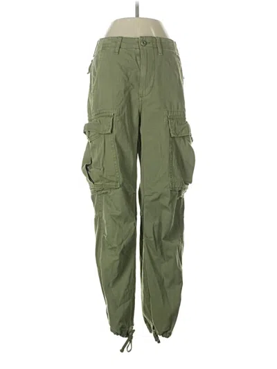 Pre-owned Zara Jeans In Green