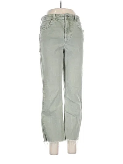 Pre-owned Zara Jeans In Green