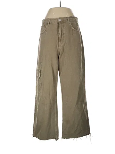 Pre-owned Zara Jeans In Green