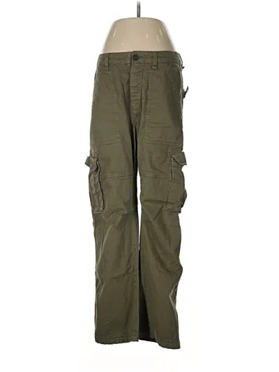 Pre-owned Zara Jeans In Green