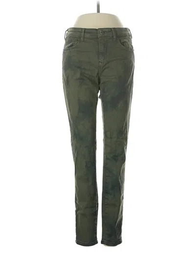 Pre-owned Zara Jeans In Green