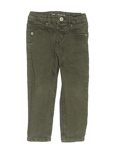 Pre-owned Zara Kids' Jeans In Green