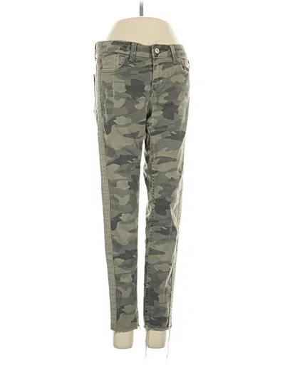 Pre-owned Zara Jeans In Green