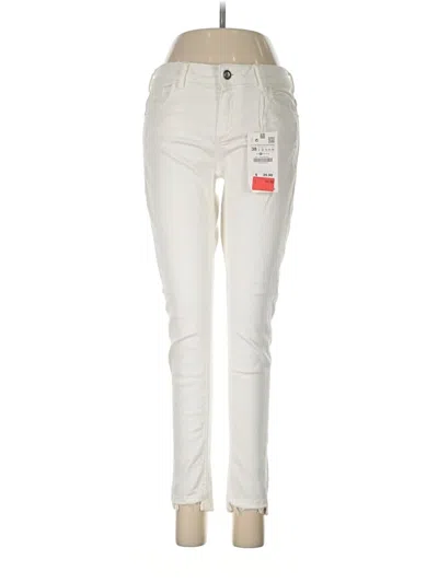 Zara Jeans In Ivory