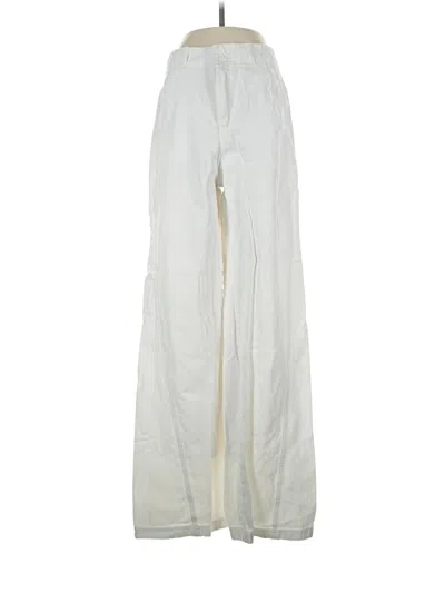 Pre-owned Zara Jeans In Ivory