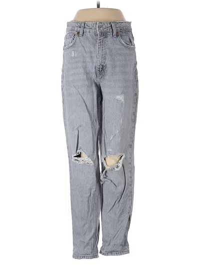 Pre-owned Zara Jeans In Silver