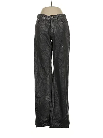 Pre-owned Zara Jeans In Silver