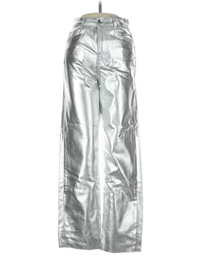Zara Jeans In Silver