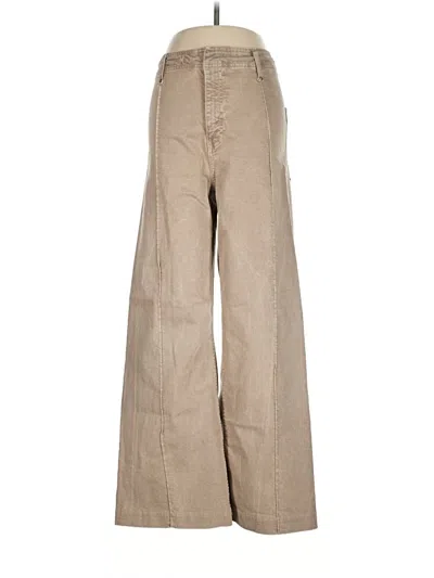 Pre-owned Zara Jeans In Tan