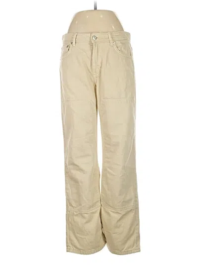 Pre-owned Zara Jeans In Tan