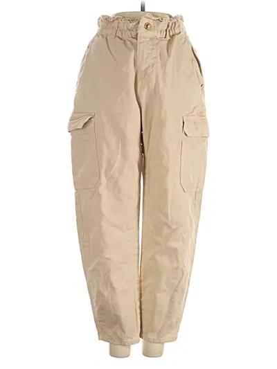 Pre-owned Zara Jeans In Tan