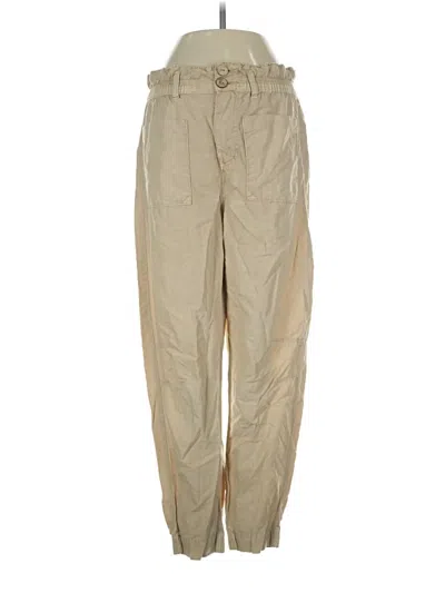 Pre-owned Zara Jeans In Tan